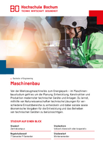 Maschinenbau B.Eng. Maschinenbau B.Eng.