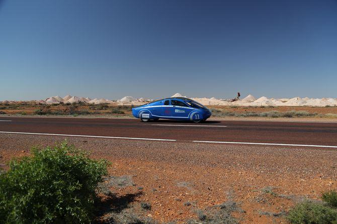 Vor den Opalminen von Coober Pedy