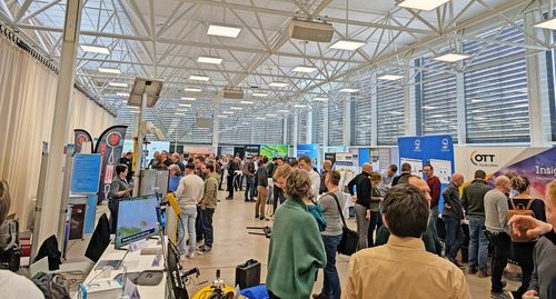 Fachmesse bei Hydrometrie-Tagung in der Bluebox 