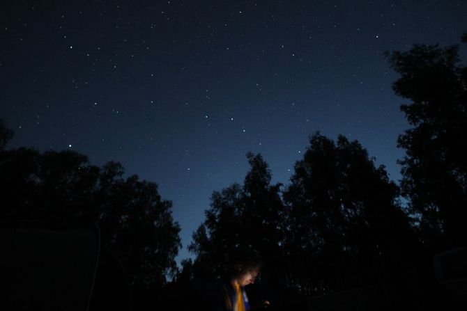 Wunderschöner Sternenhimmel