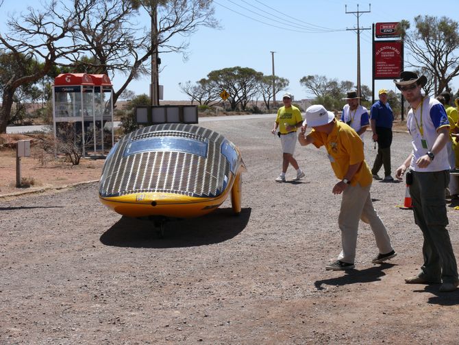 Start in Glendambo