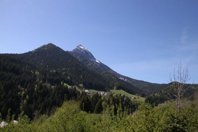 Ausblicke auf der Fahrt zum Gipfel