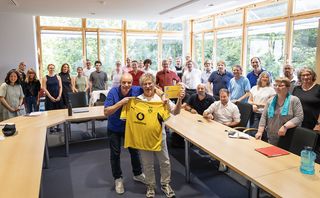 Prof. Dr. Nikolaus Wolik (vorne rechts) / Andreas Düren (links)