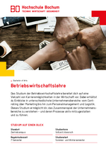 Betriebswirtschaftslehre B.A.