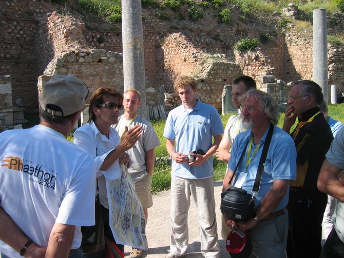 Führung durch das antike Delphi