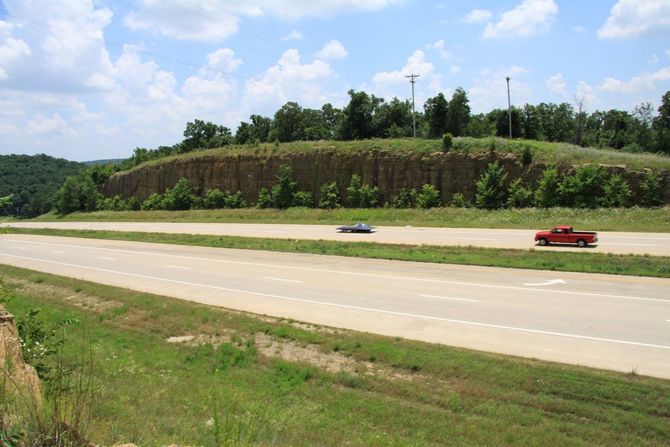 SolarCar auf dem Highway