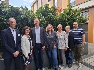 Das Team des Projekts Rheuma hautnah