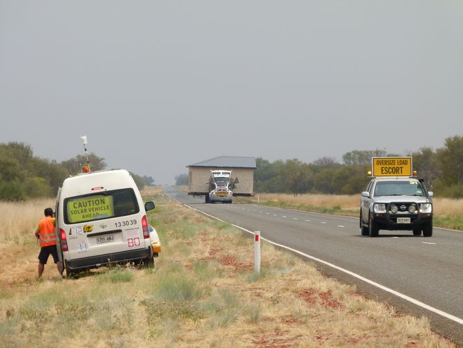 Haustransport auf australisch