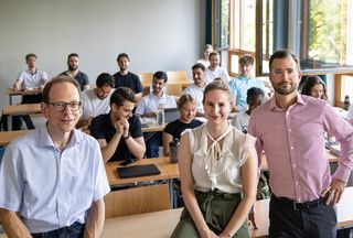 Drei ganz vorn beim Gastvortrag