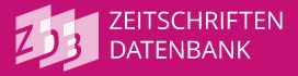 Logo der ZDB Zeitschriftendatenbank 